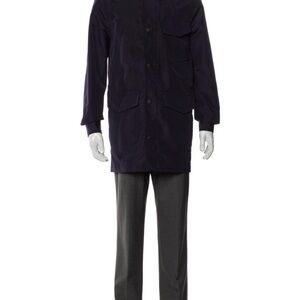 PS Paul Smith Navy Raincoat